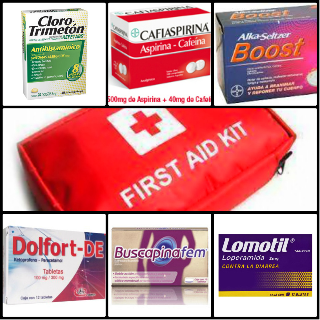 collage kit medicinas