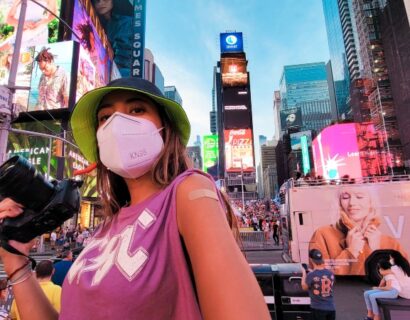 El turismo de vacunas es oficial: Me vacuné en Nueva York