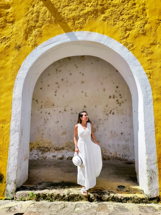 Mariel de Viaje Izamal pueblo mágico Yucatán pueblo amarillo Convento San Antonio de Padua 6