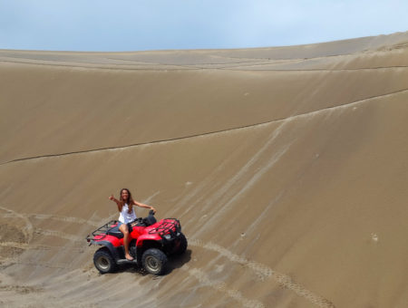 Playa con dunas en Veracruz