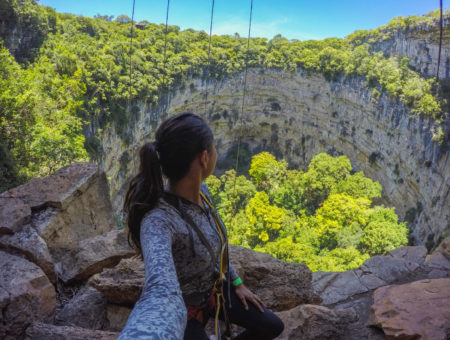 RAPPEL EN LA SIMA DE LAS COTORRAS, CHIAPAS