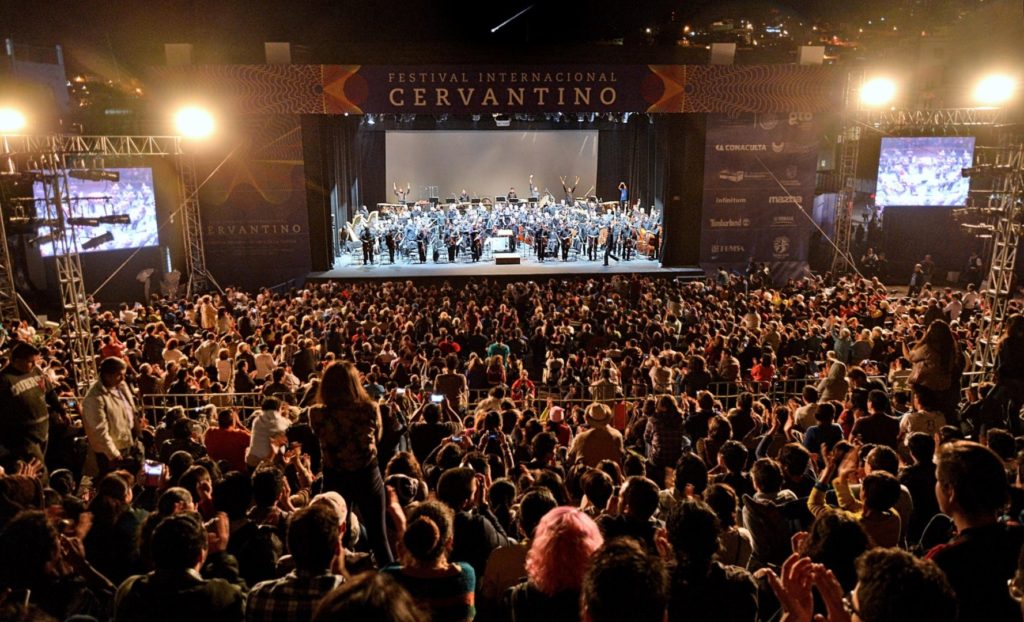 Foto del Cervantino, Cortesía de @ciudadypoder-mx
