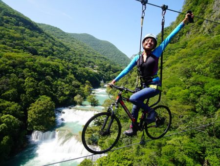 ¡Pude volar en bicicleta! | Huasteca Potosina