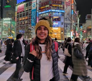 Mariel de Viaje en Tokio